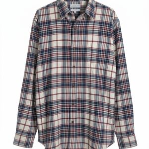 Saddlebred Men's Plaid Shirt - Blue and Red